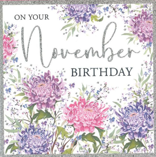 Picture of NOVEMBER BIRTHDAY CARD